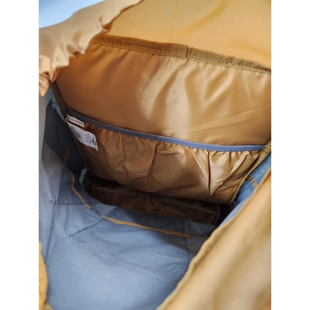 Eddie Bauer Gray Canvas Rucksack Backpack Computacenter NetApp Tech Laptop Bag